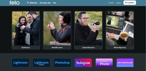 Rabatt på Fotokurser för KS medlemmar